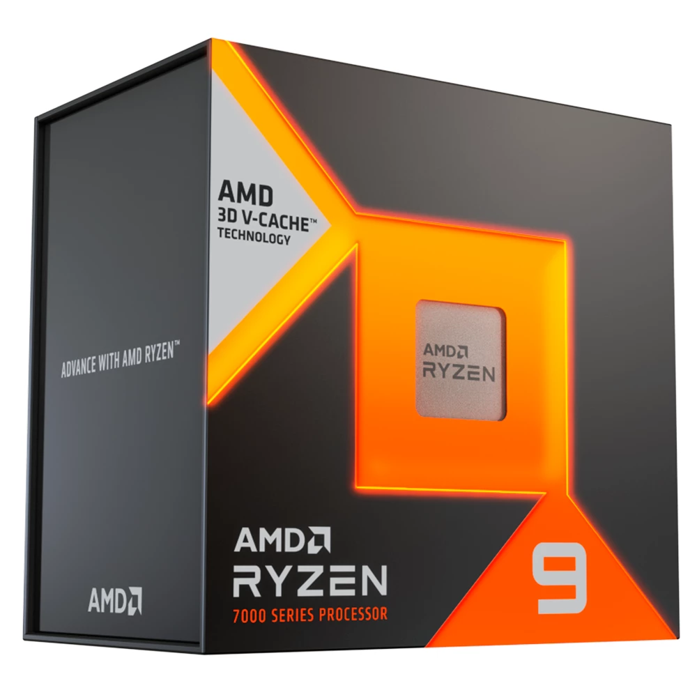 Procesador AMD Ryzen 9 7900X3D AM5 (4.4GHz-5.6GHz) No Fan/Vídeo