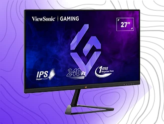 Categoría de monitores gamer de diferentes marcas, con altas frecuencias de actualización y respuesta rápida para gaming competitivo.