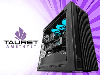 Computadores Tauret Amethyst de alto rendimiento, con configuraciones avanzadas para gaming y aplicaciones profesionales exigentes.