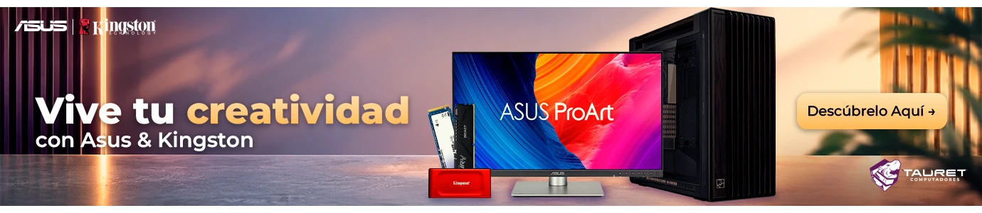 Vive tu creatividad con Kingston & Asus