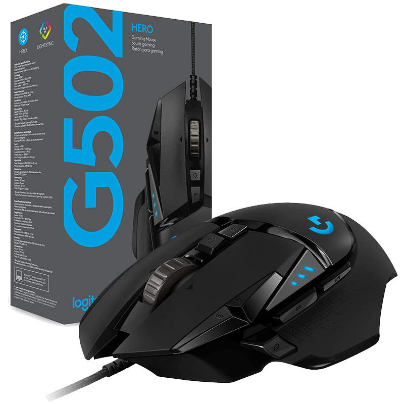 Mouse Gamer Logitech G502 Hero RGB