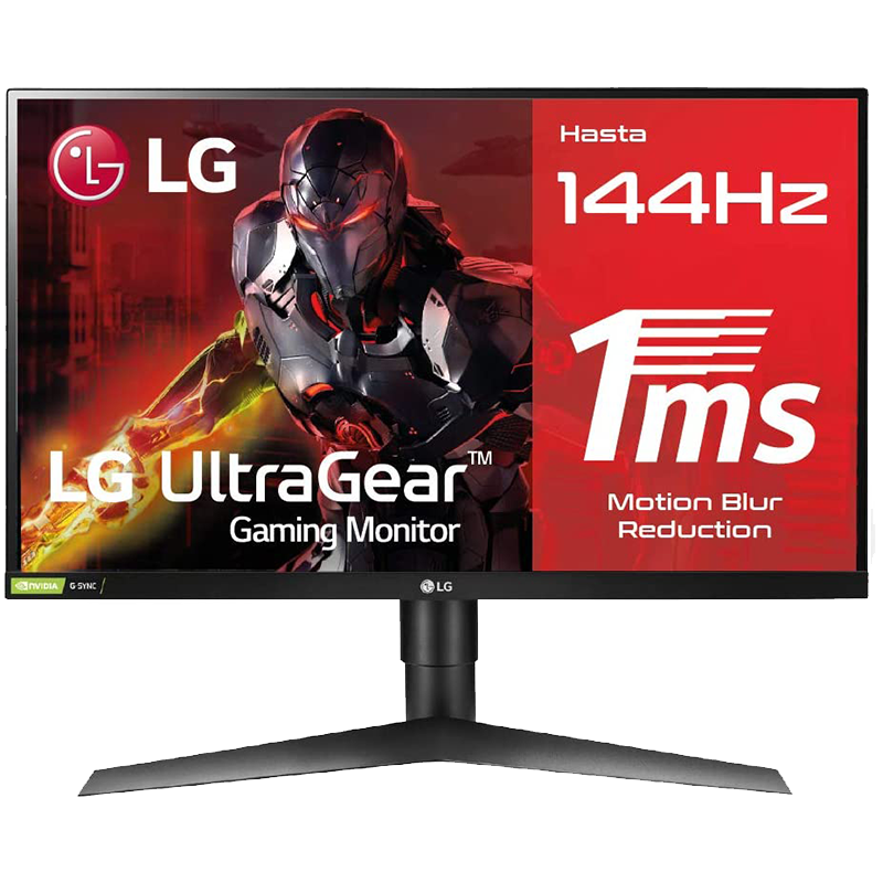 Monitor Gamer LG 27" UltraGear IPS FHD HDR10 27GL650F-B 1ms (MBR) 144Hz