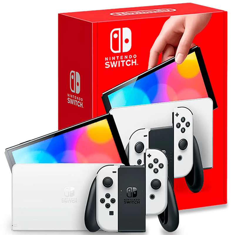 Consola Videojuegos Nintendo Switch OLED 64GB Blanco (Japonesa)