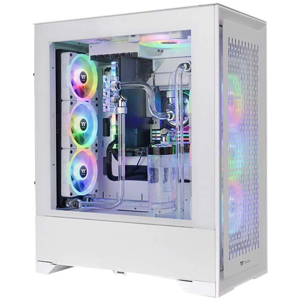  GABINETE THERMALTAKE S200 TEMPERED GLASS ARGB BLANCO