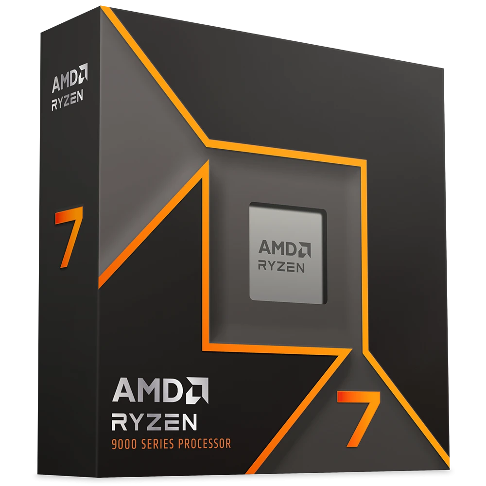 Procesador AMD Ryzen 7 9700X AM5 (3.8GHz-5.5GHz) No Fan/Vídeo