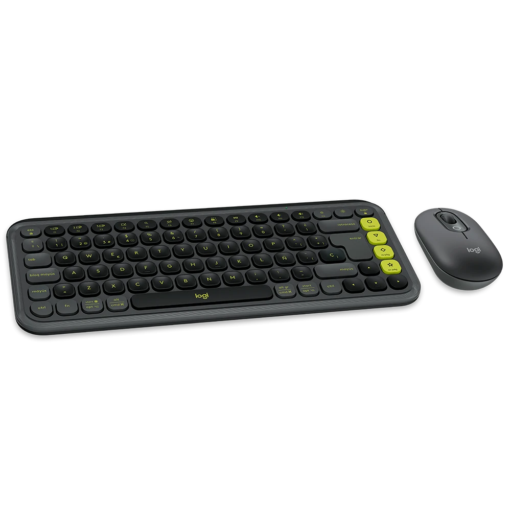 Combo Teclado + Mouse Inalámbrico Logitech POP Ico | Tauret Colombia